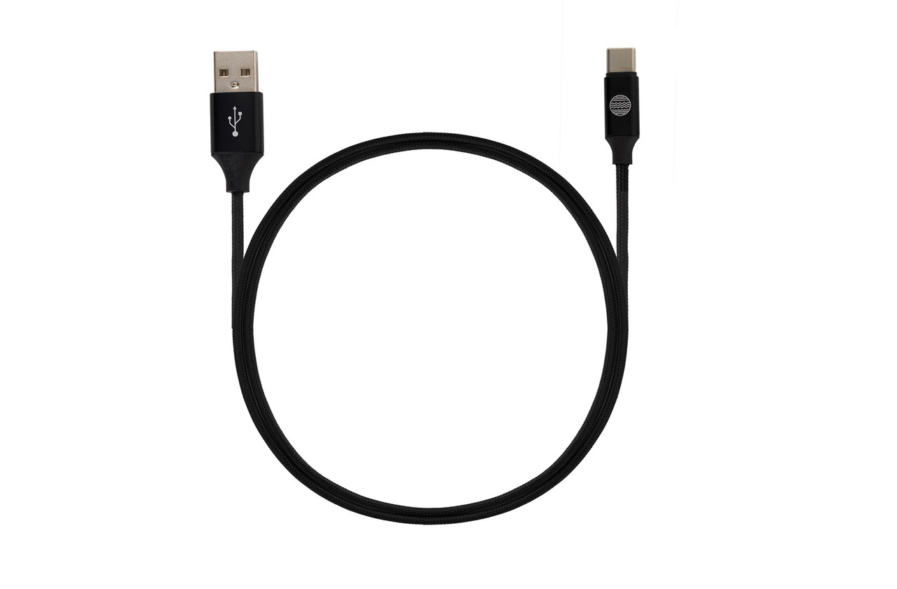 Pure Usb Our Pure Planet USB-A to USB-C OPP102 1.2m (Black) | USB-A to USB-C ...