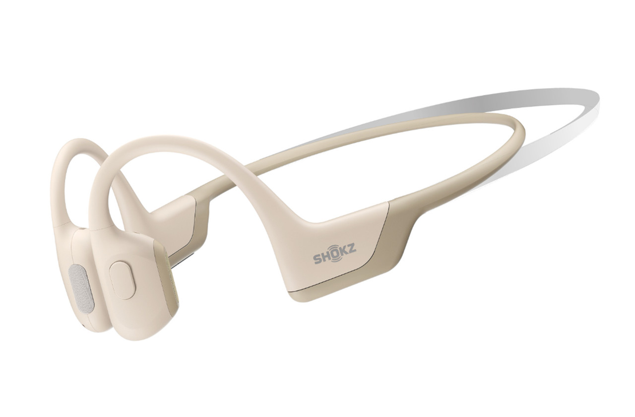 【美品】Shokz OpenRun Pro Mini S811 ベージュ Shokz OpenRun Pro Mini Bone Conduction Open Ear Bluetooth