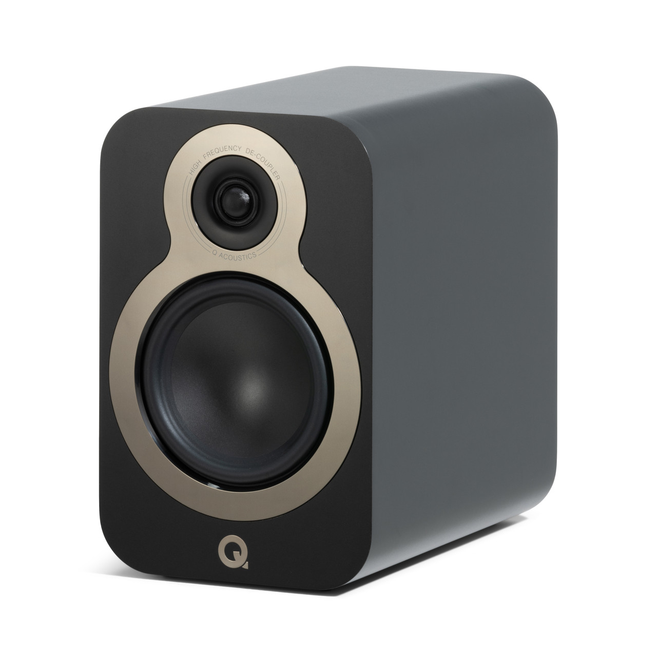 Q Acoustics 3020c (Satin Black) | Bookshelf Speakers Per Pair
