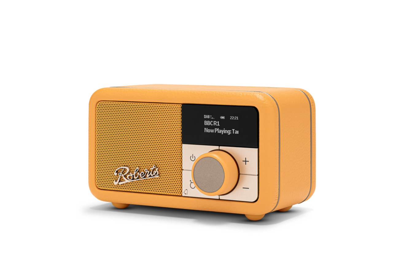 Roberts Revival Petite 2 (Sunburst Yellow) | Portable Bluetooth