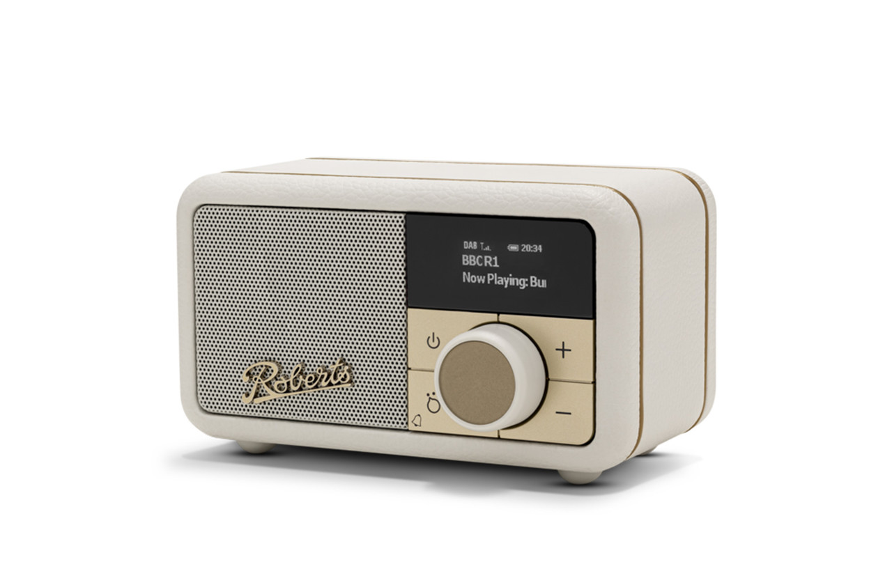Roberts Revival Petite 2 (Pastel Cream) | Portable Bluetooth/DAB+/