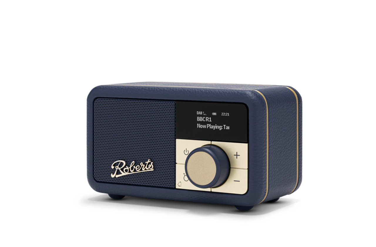 Roberts Revival Petite 2 (Midnight Blue) | Portable Bluetooth/DAB