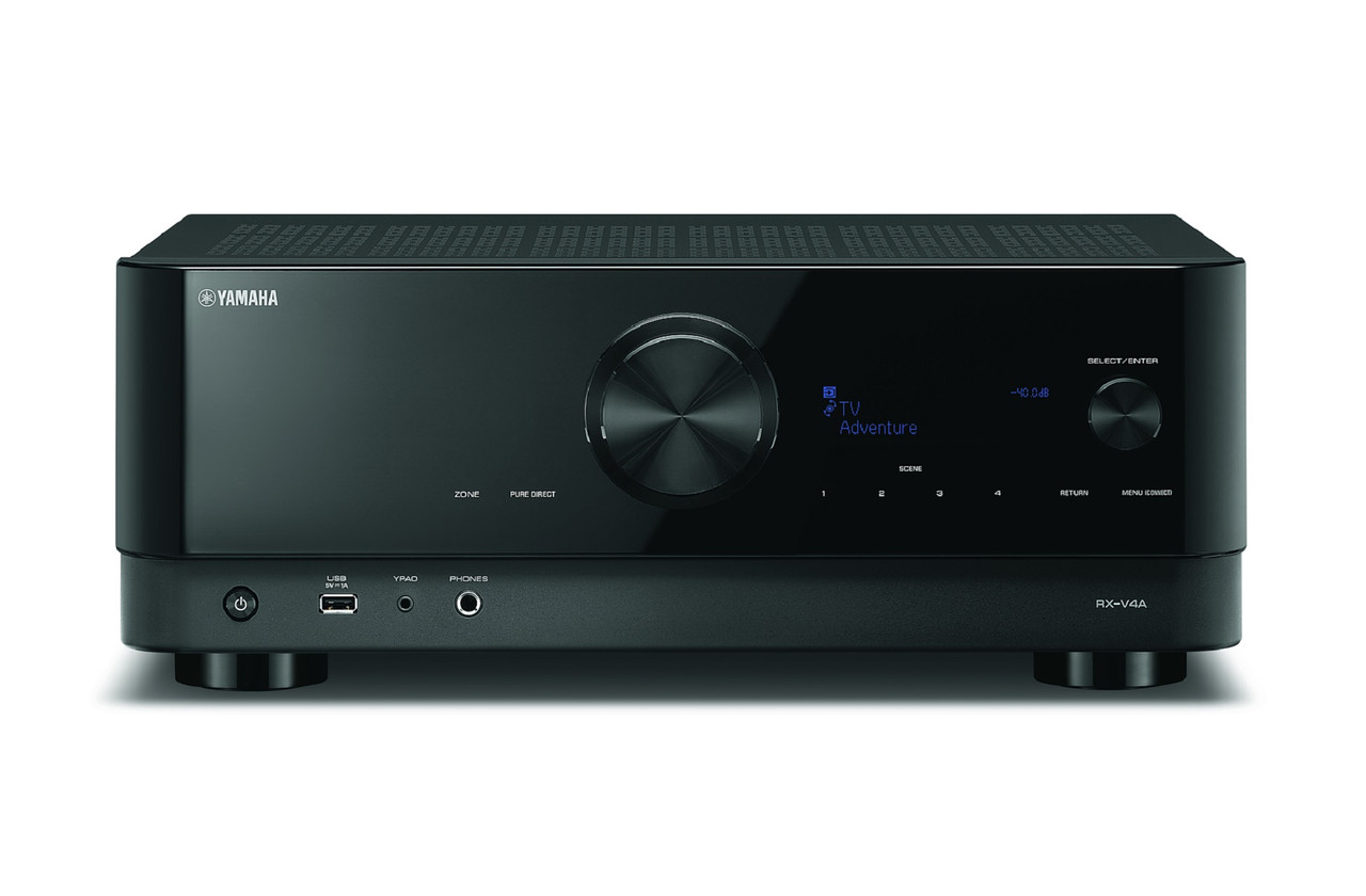 Yamaha RXV4A with Wharfedale DX-3 HCP (Black) | AV Receiver with