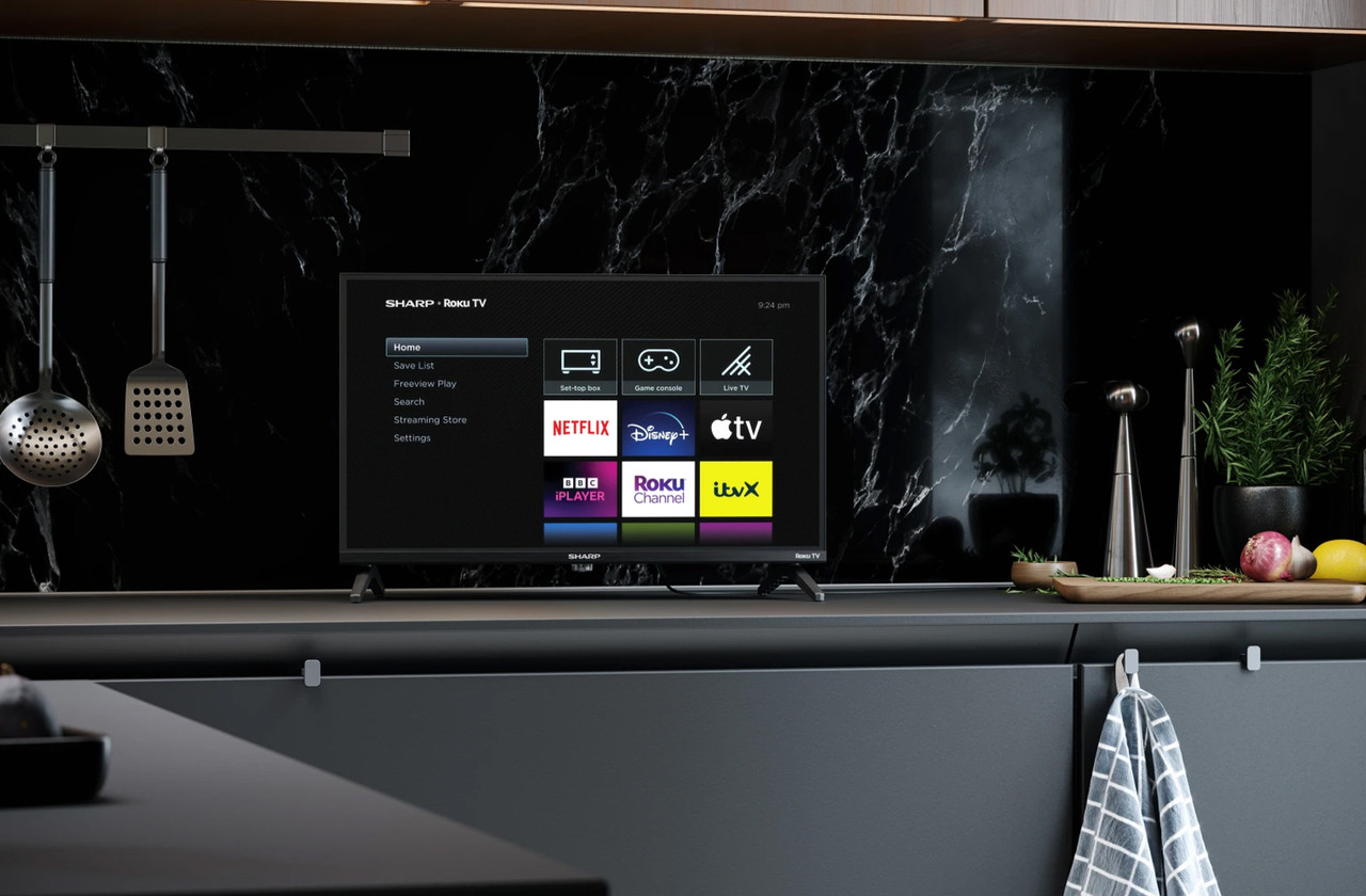 Sharp 24GD2225K 24 inch HD Ready Smart LED TV Richer Sounds