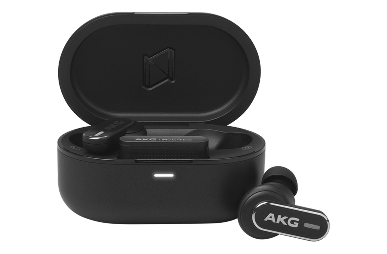 AKG N5 ワイヤレスイヤフォン ブラック Harman AKG N5 HYBRID Noise Cancelling Wireless Earphones
