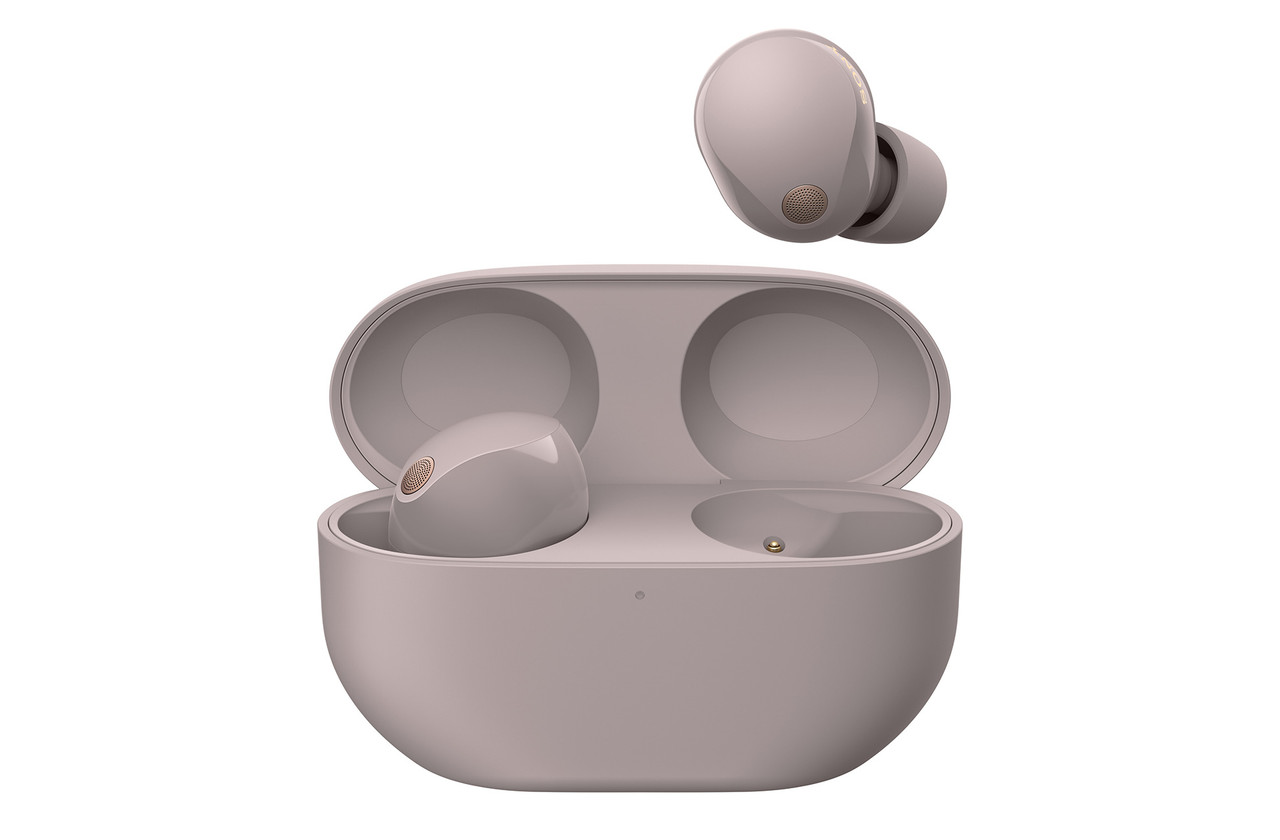 Sony WF-1000XM5 (Smoky Pink) | In Ear Mic Noise Cancelling
