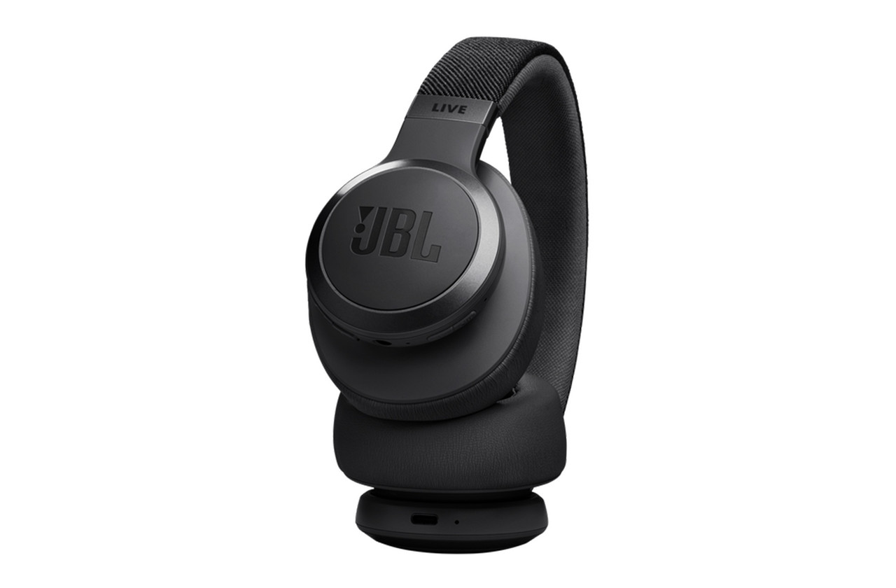 JBL Live 770NC (Black) | Over Ear Wireless Bluetooth Noise
