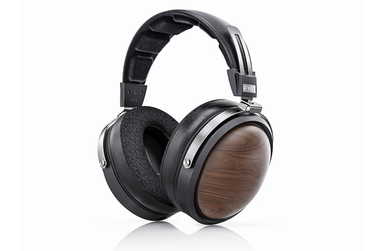 FiiO FT1 (Black & Wood) | Over Ear Closed Back Wired Headphones