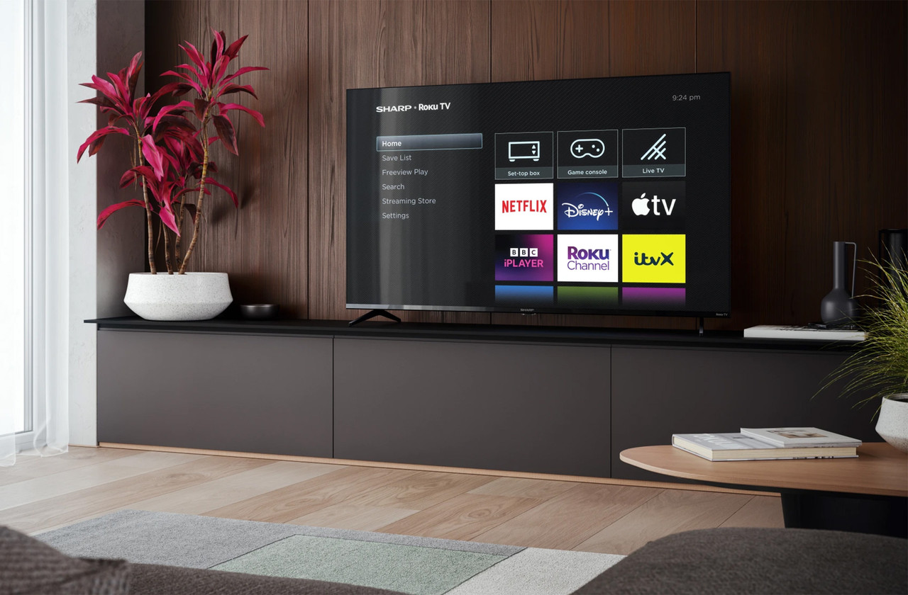 Sharp 50GJ4225K 50 inch 4K Ultra HD HDR Smart LED TV Richer Sounds