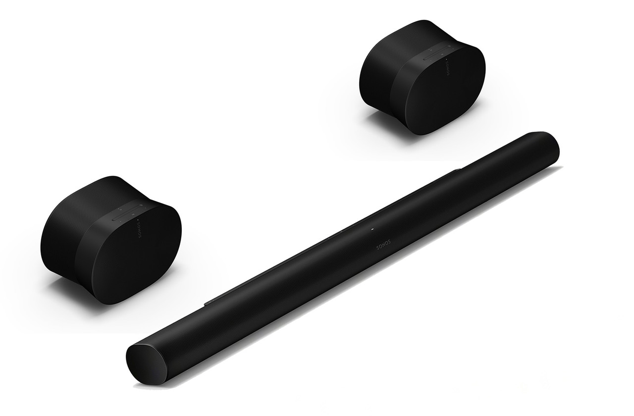Sonos Arc Ultra & Era 300 x 2 (Black) | Premium Smart Soundbar