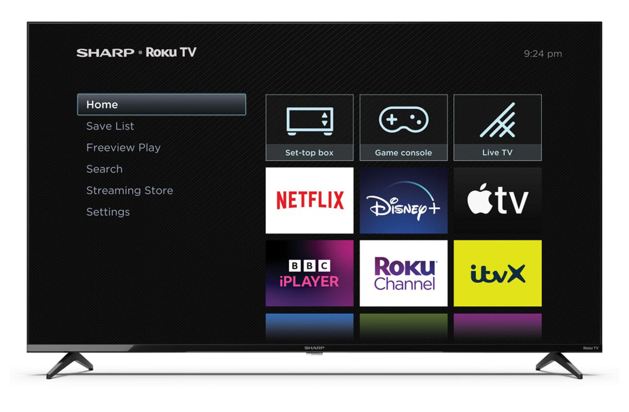 Sharp 55GJ4225K 55 inch 4K Ultra HD HDR Smart LED TV Richer Sounds