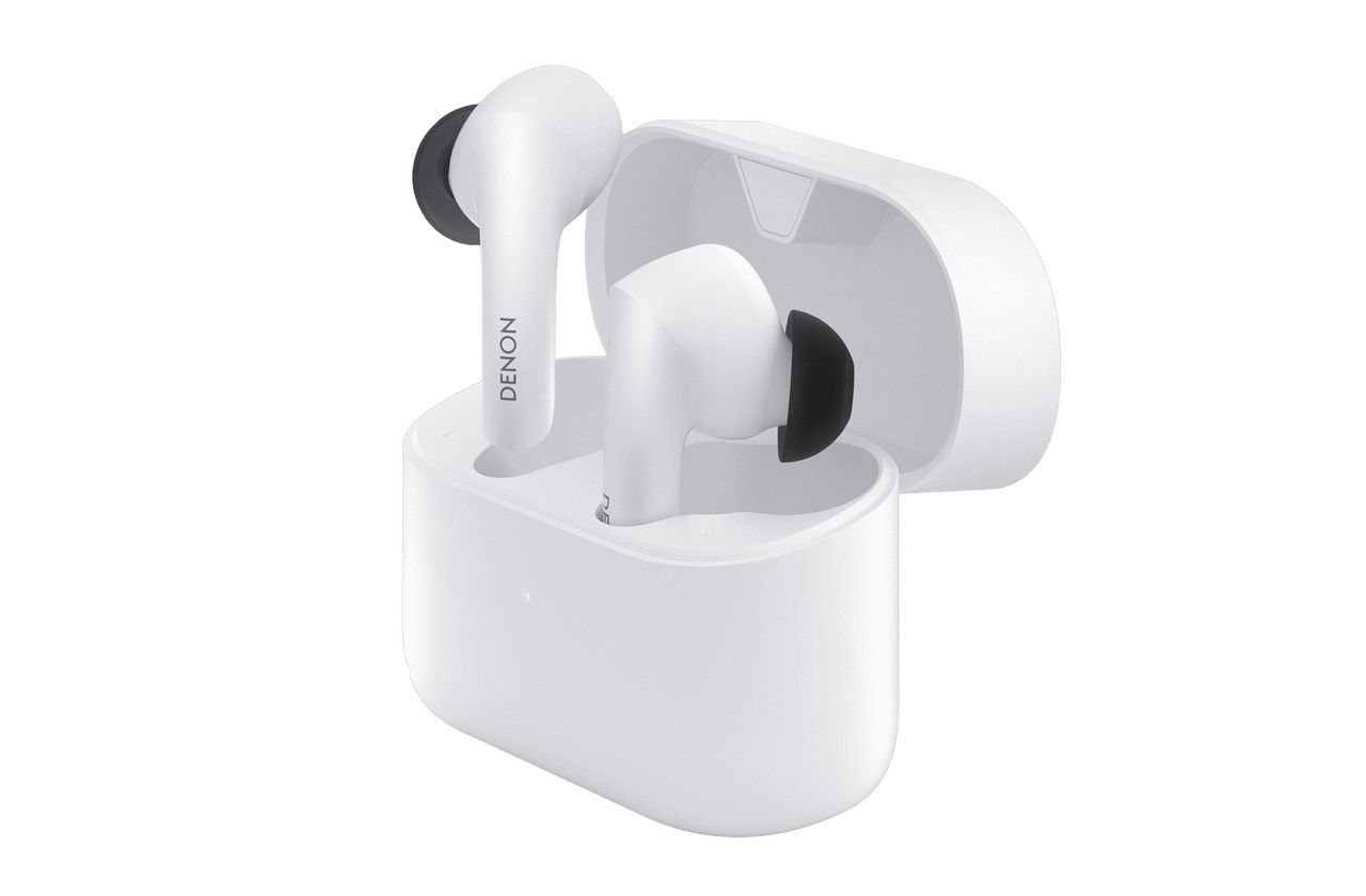 DENON ワイヤレスイヤホン ホワイト Denon AH-C630W (White) | In Ear Mic Wireless Bluetooth Headphones