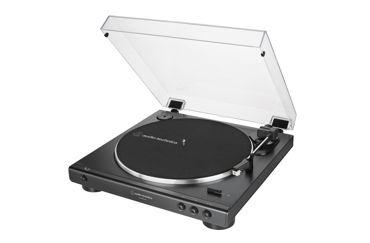 Audio-Technica LP60XUSB (Black) & Edifier R1280DB (Wood) | USB