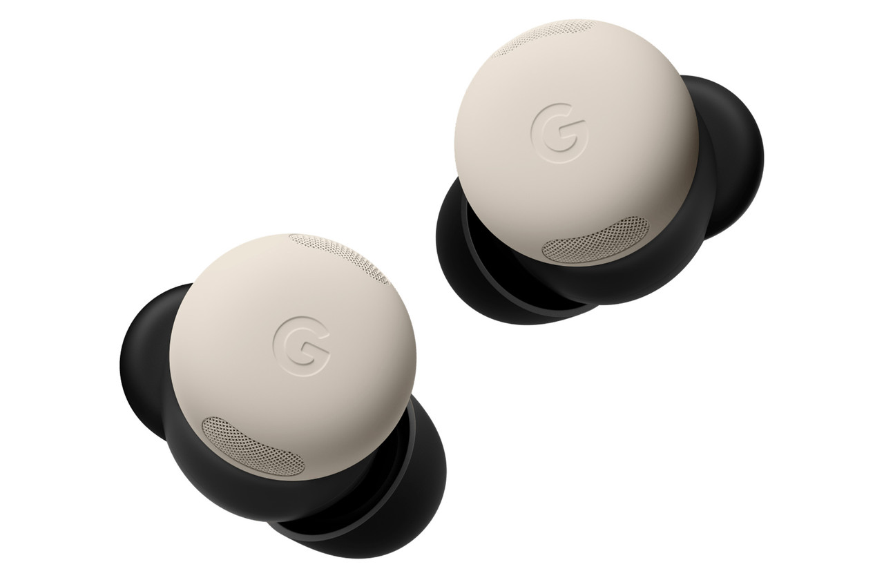Pixel BUDS PRO (Porcelain) In Ear Mic Noise Cancelling True
