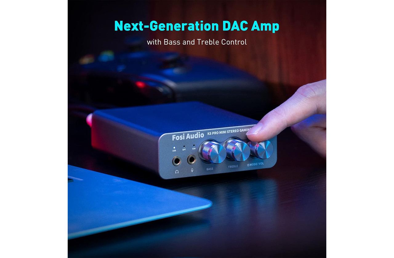 Fosi Audio Dac Budget Dac Amp Combo Fosi Audio SK02 DAC Amp