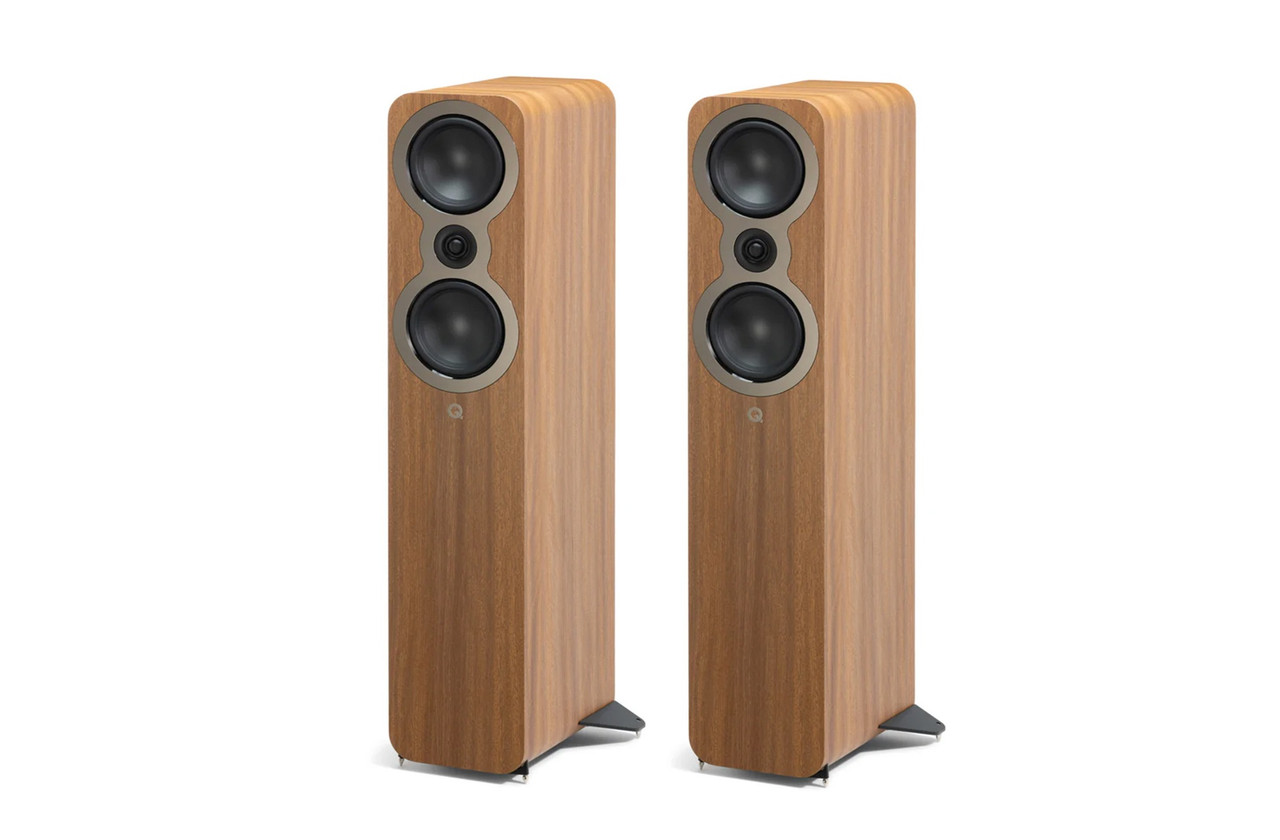 Q Acoustics 3050c (Pin Oak) Speakers Per Pair Richer Sounds