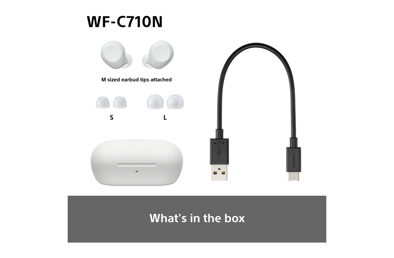 SONY WF-C710N ワイヤレスイヤホン ホワイト 新品】SONY ソニー 完全ワイヤレスイヤホン WF-C710N ホワイト