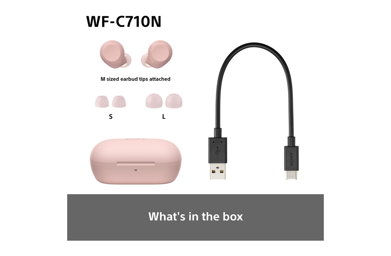 SONY ワイヤレスイヤホン　WF-C710N ピンク SONY WF-C710N (P) [ピンク] 価格比較 - 価格.com