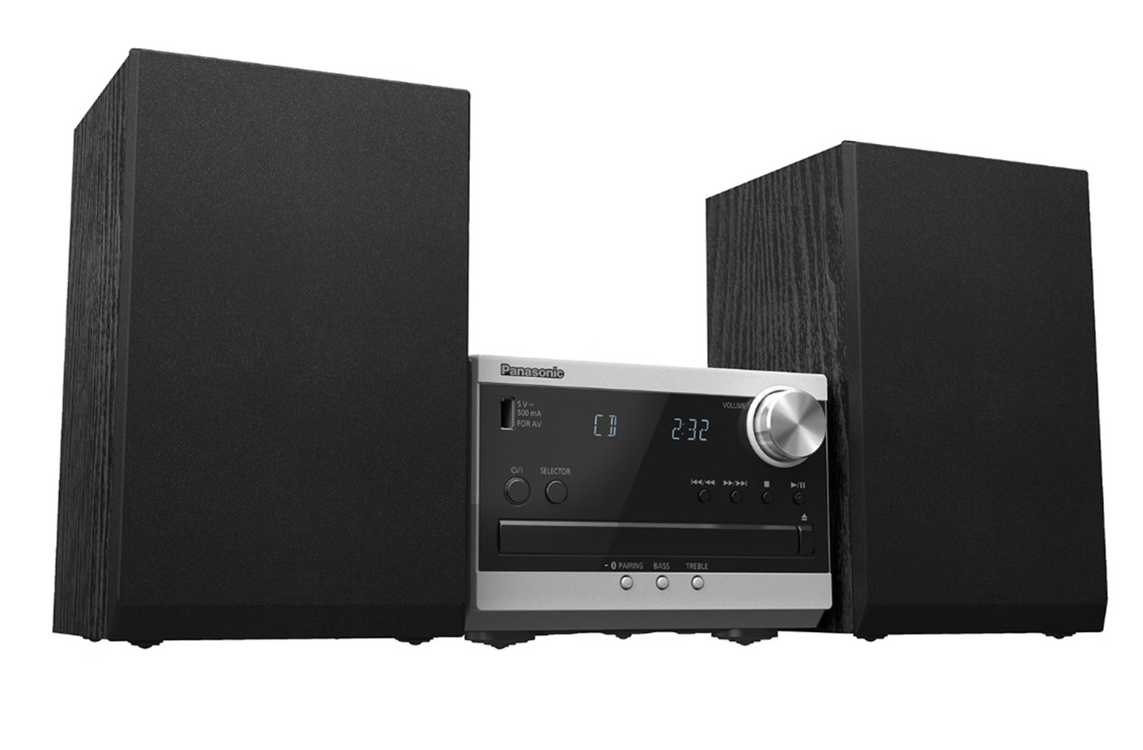 Panasonic SC-PM272 (Black/Silver) Mini System INC Speakers