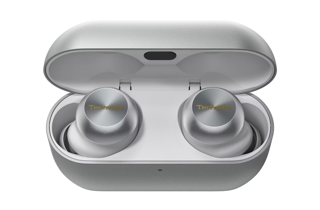 Technics EAH-AZ100 (Silver) | In Ear Mic Wireless Bluetooth Noise