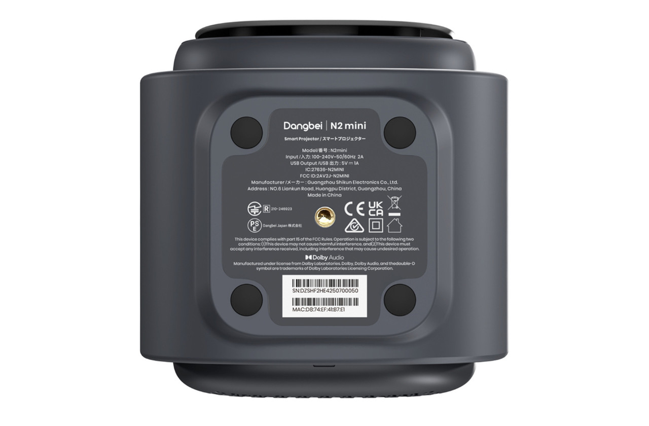 Dangbei N2 mini (Grey) | LED 1080p Full HD Smart Short Throw