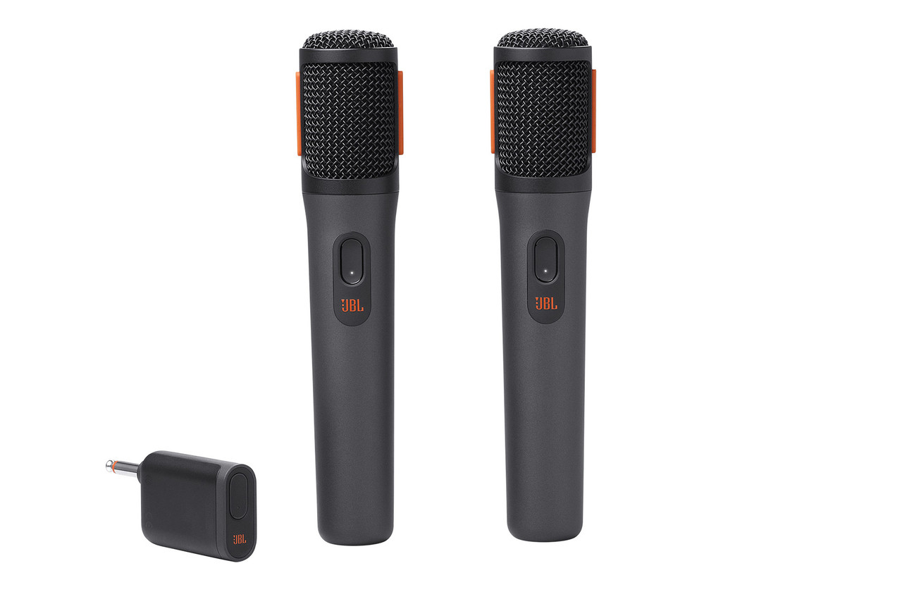 JBL PartyBox Wireless Mic (Black) Twin Wireless Microphone Kit
