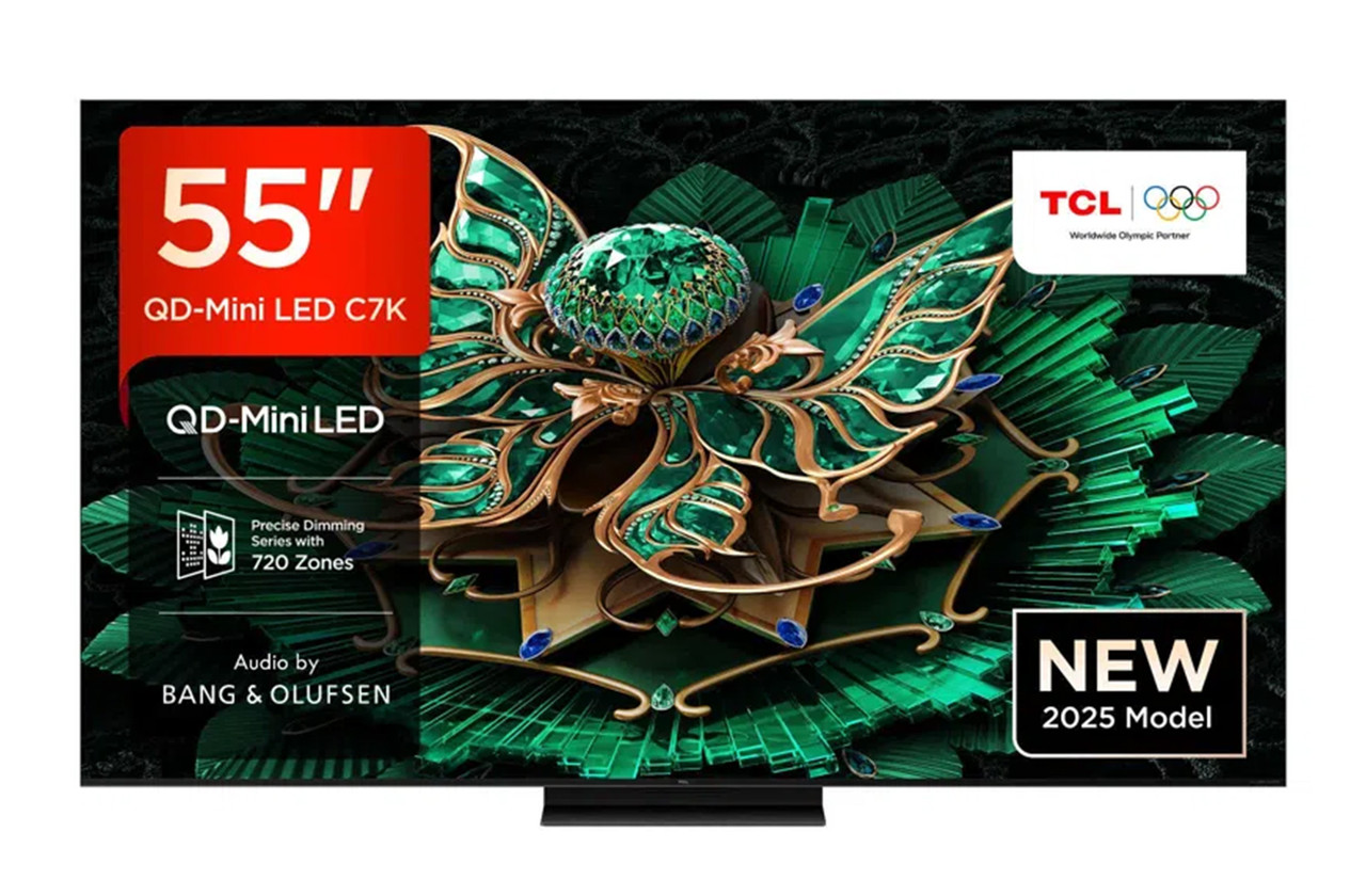 TCL 55C7K-UK | 55 inch QD-Mini LED 4K Ultra HD HDR Smart TV