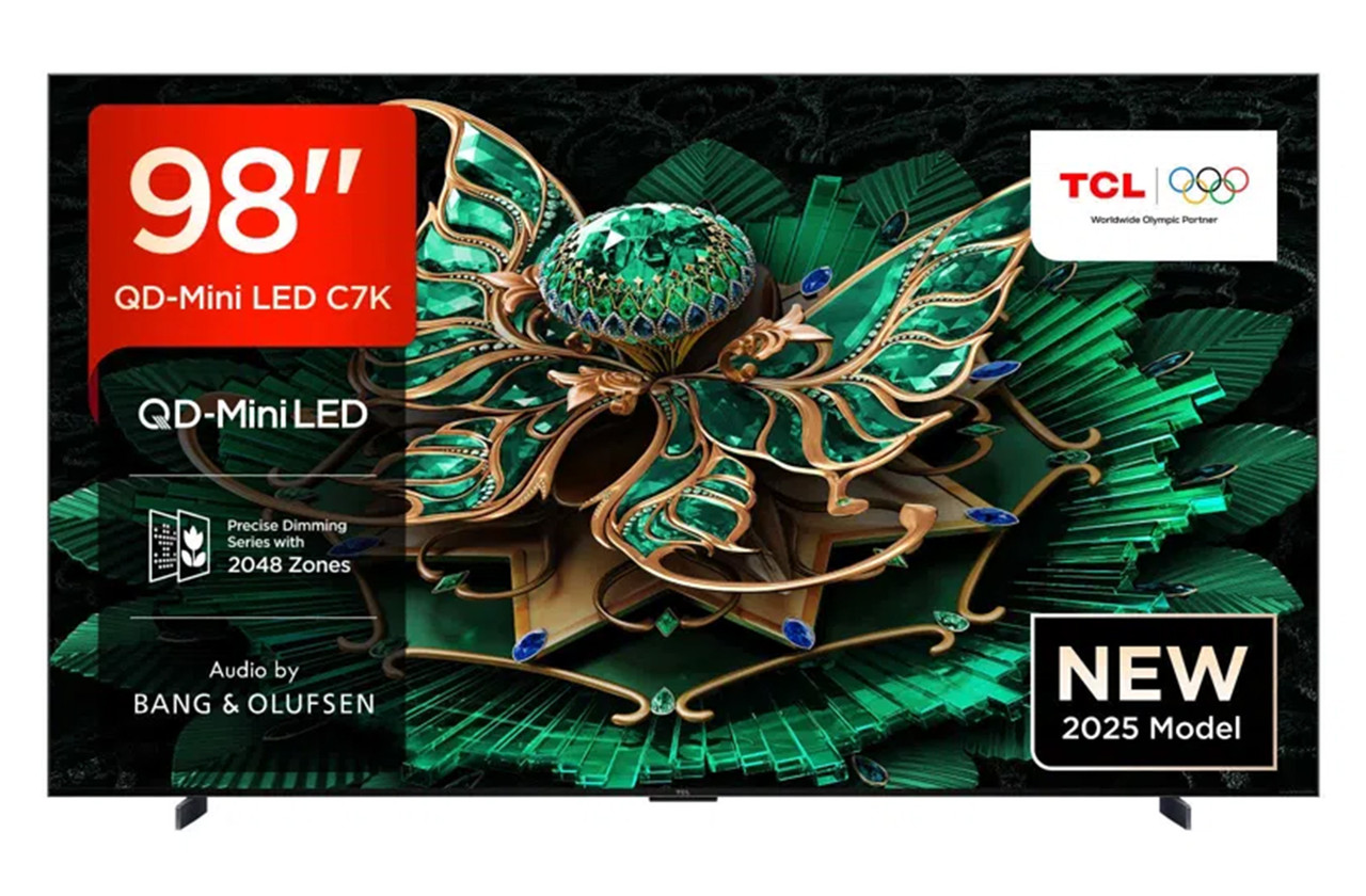 TCL 98C7K-UK | 98 inch QD-Mini LED 4K Ultra HD HDR Smart TV