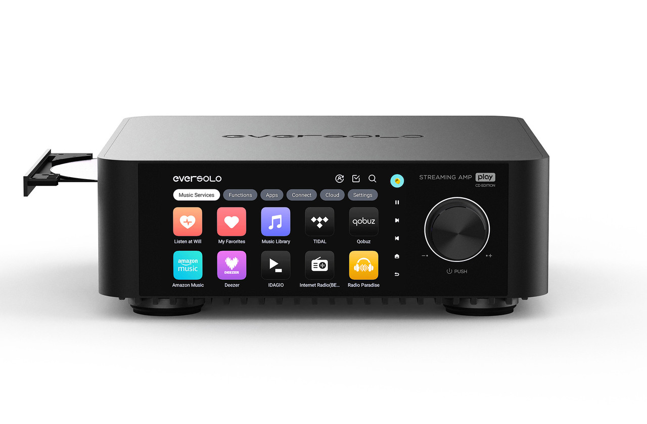 Eversolo Play CD Edition (Black) | Streaming Mini System | Richer