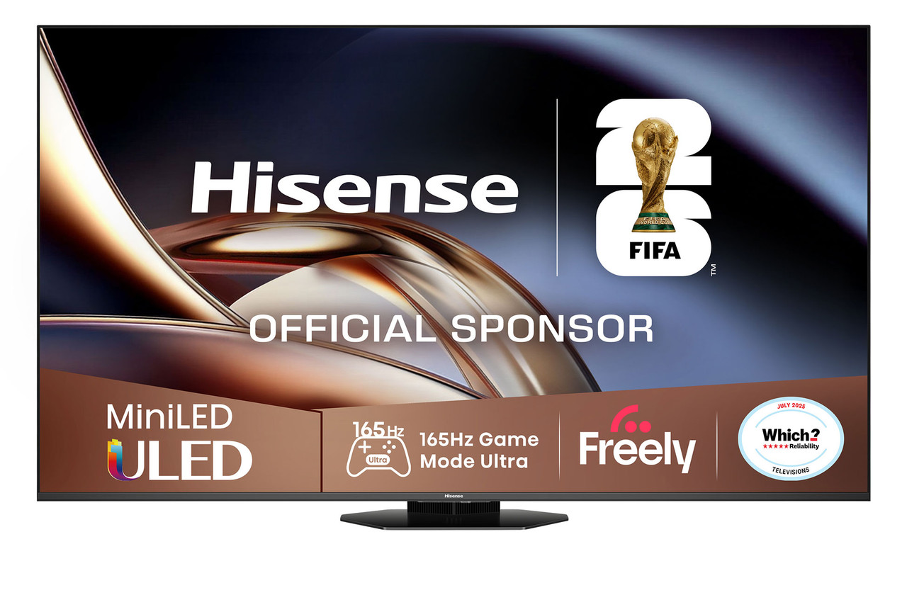 Hisense 55U8QTUK | 55 inch Mini-LED 4K Ultra HD HDR Smart TV