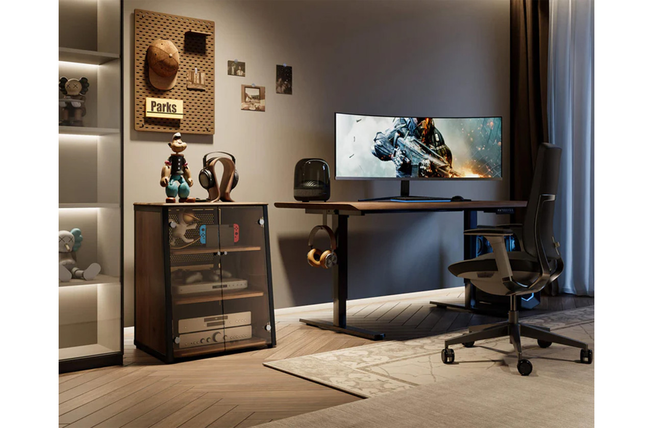 Eiffel V2 AS07 (Walnut) | Hi-Fi Cabinet | Richer Sounds