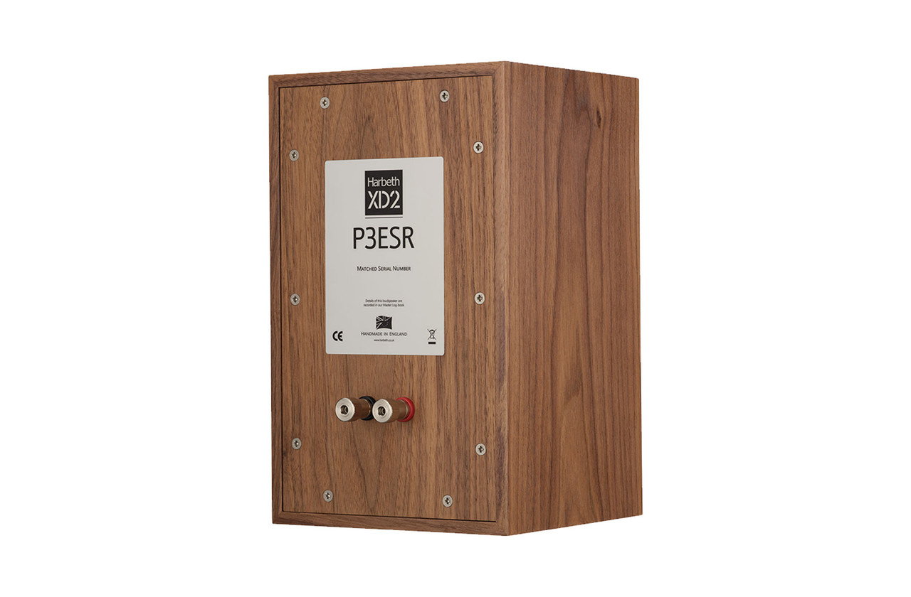 Harbeth P3ESR XD2 (Walnut) Bookshelf Speakers Per Pair Richer