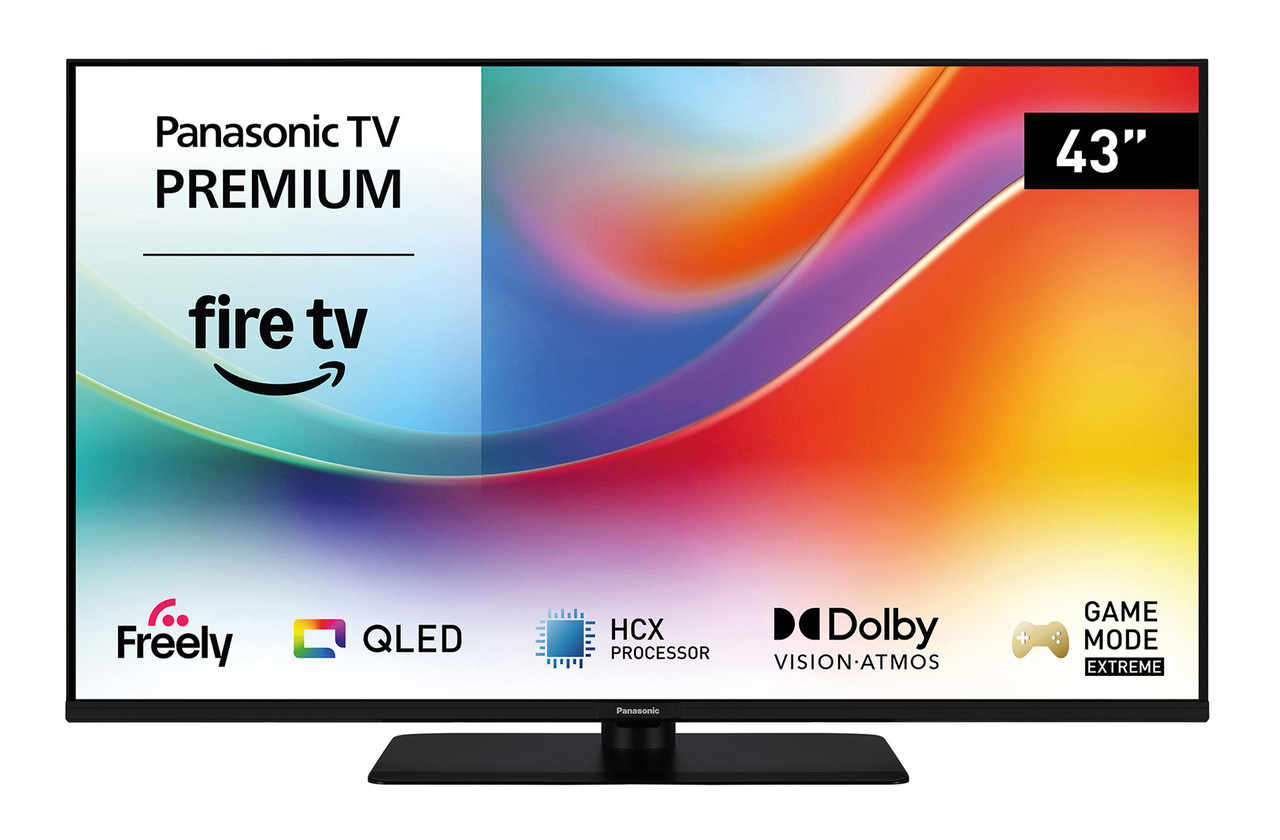 Panasonic TV-43W85BEY | 43 inch QLED 4K Ultra HD HDR Smart TV
