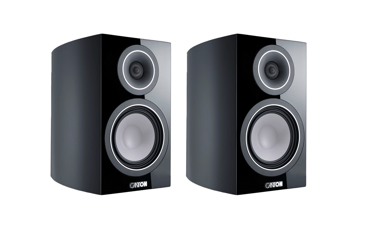 Canton Vento 20 (Black) | Bookshelf Speakers Per Pair | Richer Sounds