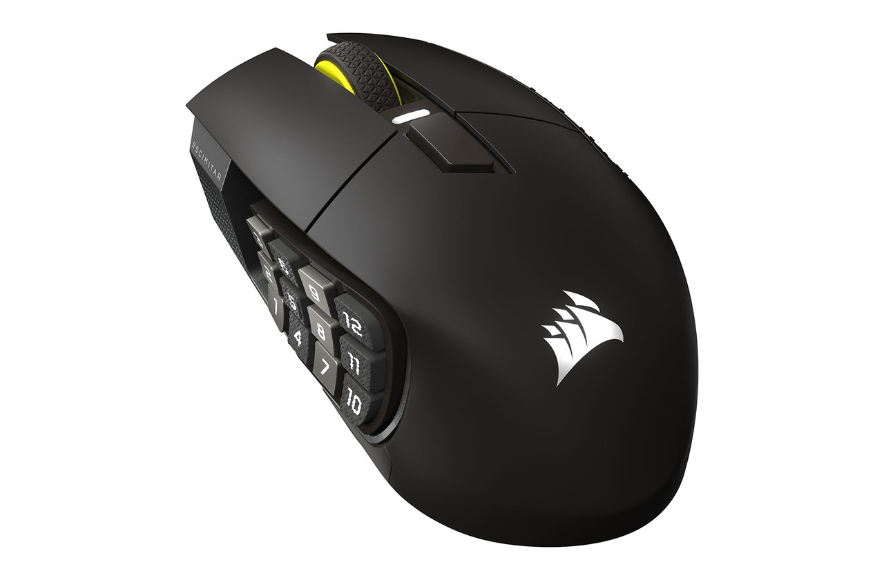 Scimitar Rgb Elite Wireless Mouse Corsair Scimitar Corsair