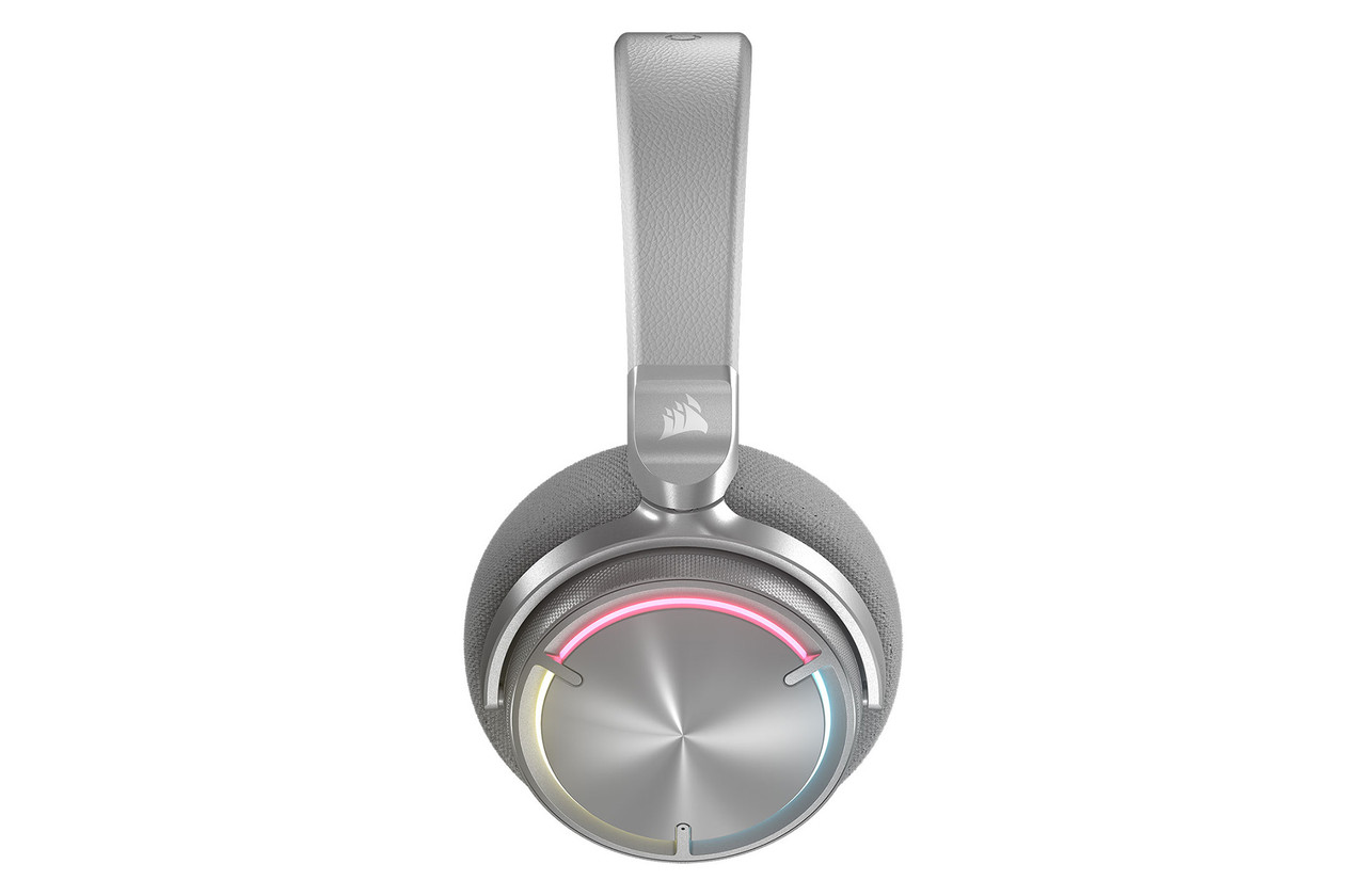 CORSAIR Virtuoso Max WL (White) | Over Ear Closed Back Noise