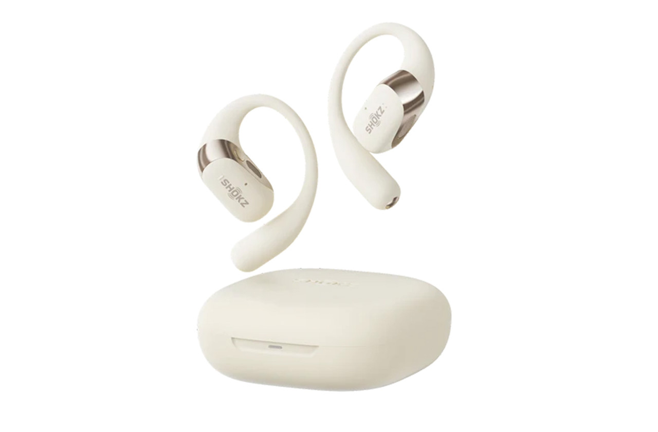 【ほぼ未使用】SHOKZ OPENFIT2 ベージュ SHOKZ OpenFit 2 (Beige) | Open Ear True Wireless Bluetooth Sports