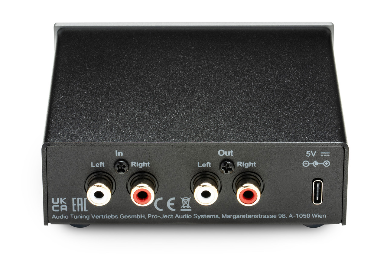 Pro-Ject Head Box E (Black) Headphone Amp Richer Sounds