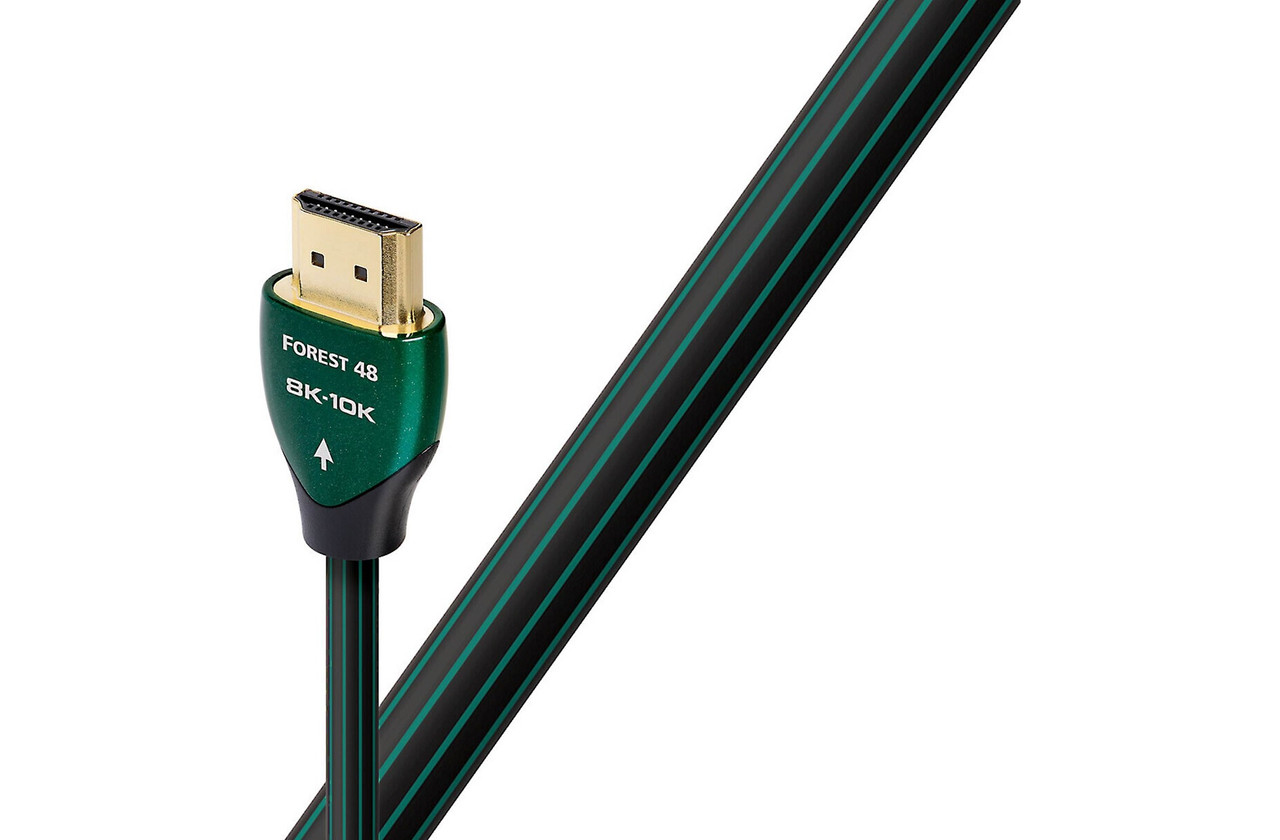 AudioQuest Forest 48 8K-10K 48Gbps HDMIケーブル - 2フィート (0.75m) Audioquest Forest 48 HDMI 8K-10K Cable