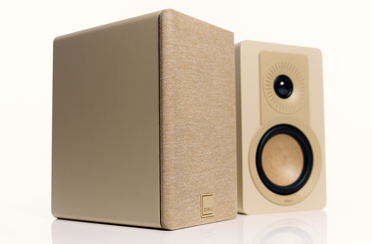 DALI KUPID (Caramel White) | Bookshelf Speakers Per Pair | Richer