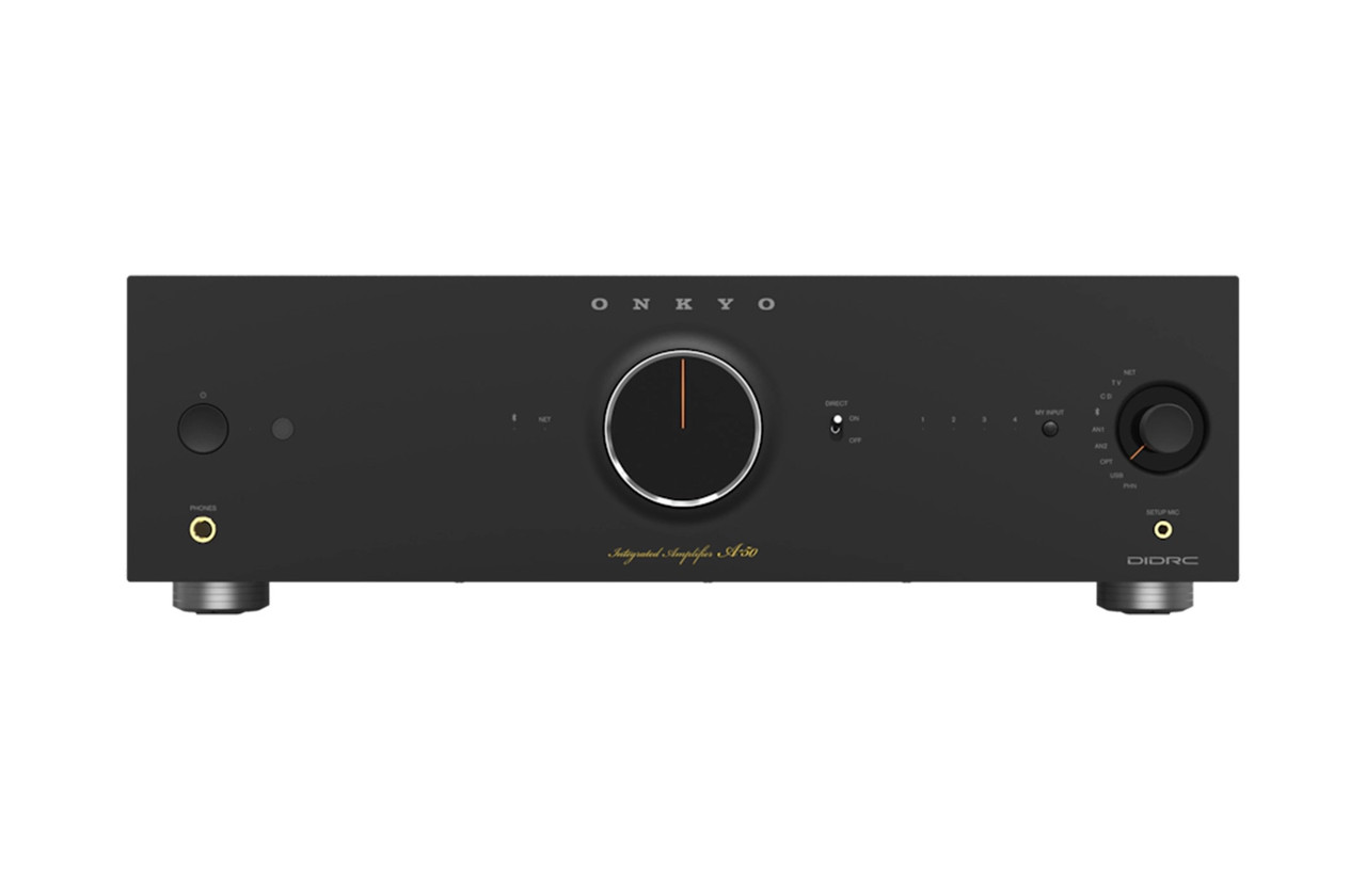 Onkyo Icon A-50 (Black) | Network Stereo Amplifier | Richer Sounds