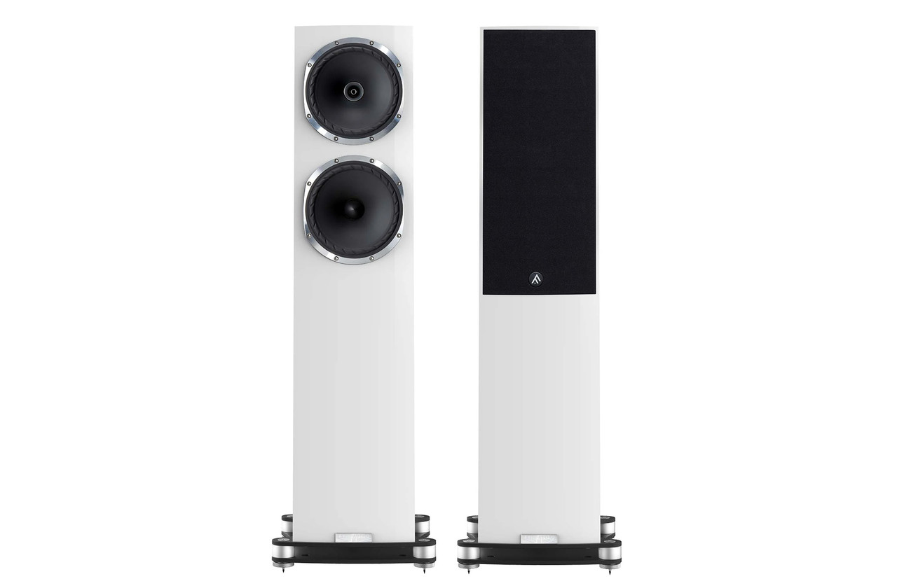 Fyne Audio F502SP (Piano Gloss White) | Speakers Per Pair | Richer