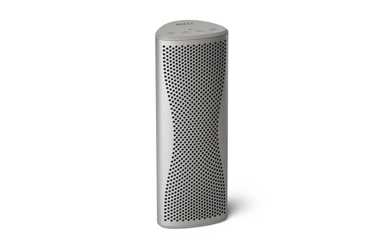 KEF Muo (Silver Dusk) | Portable Bluetooth Speaker | Richer Sounds
