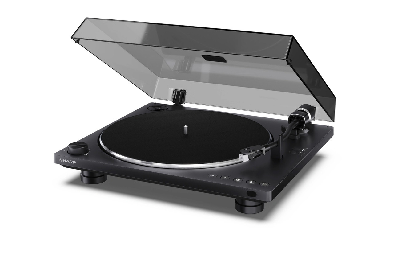 Sharp RPTT100 (Black) Bluetooth Turntable Richer Sounds1
