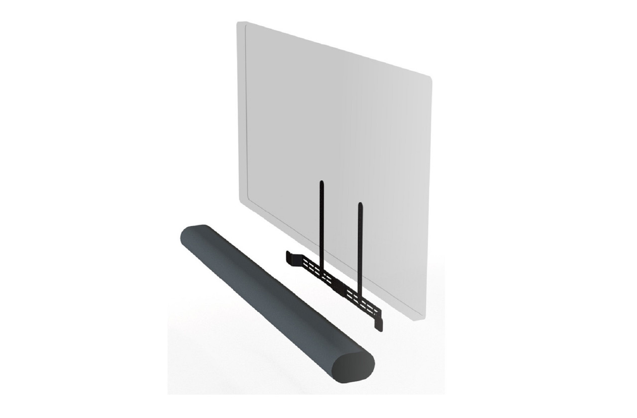 Flexson FLXSARTV1021 (Black) TV Bracket Attachment for Sonos Arc