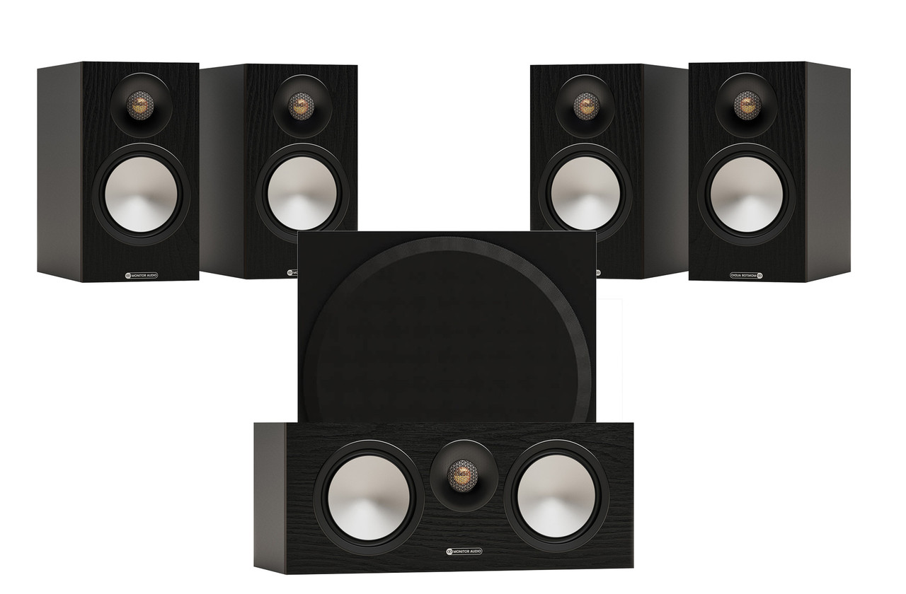 Monitor Audio Bronze 50 7G 5.1 Speaker System (Black) | Richer Sounds