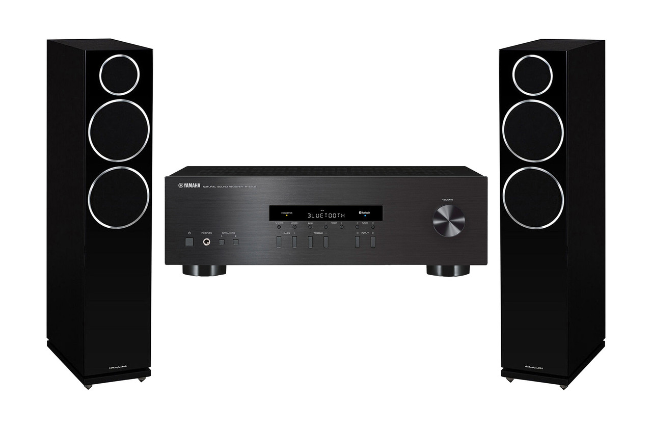 Yamaha RS202D & Wharfedale Diamond 230 (Black) | Richer Sounds