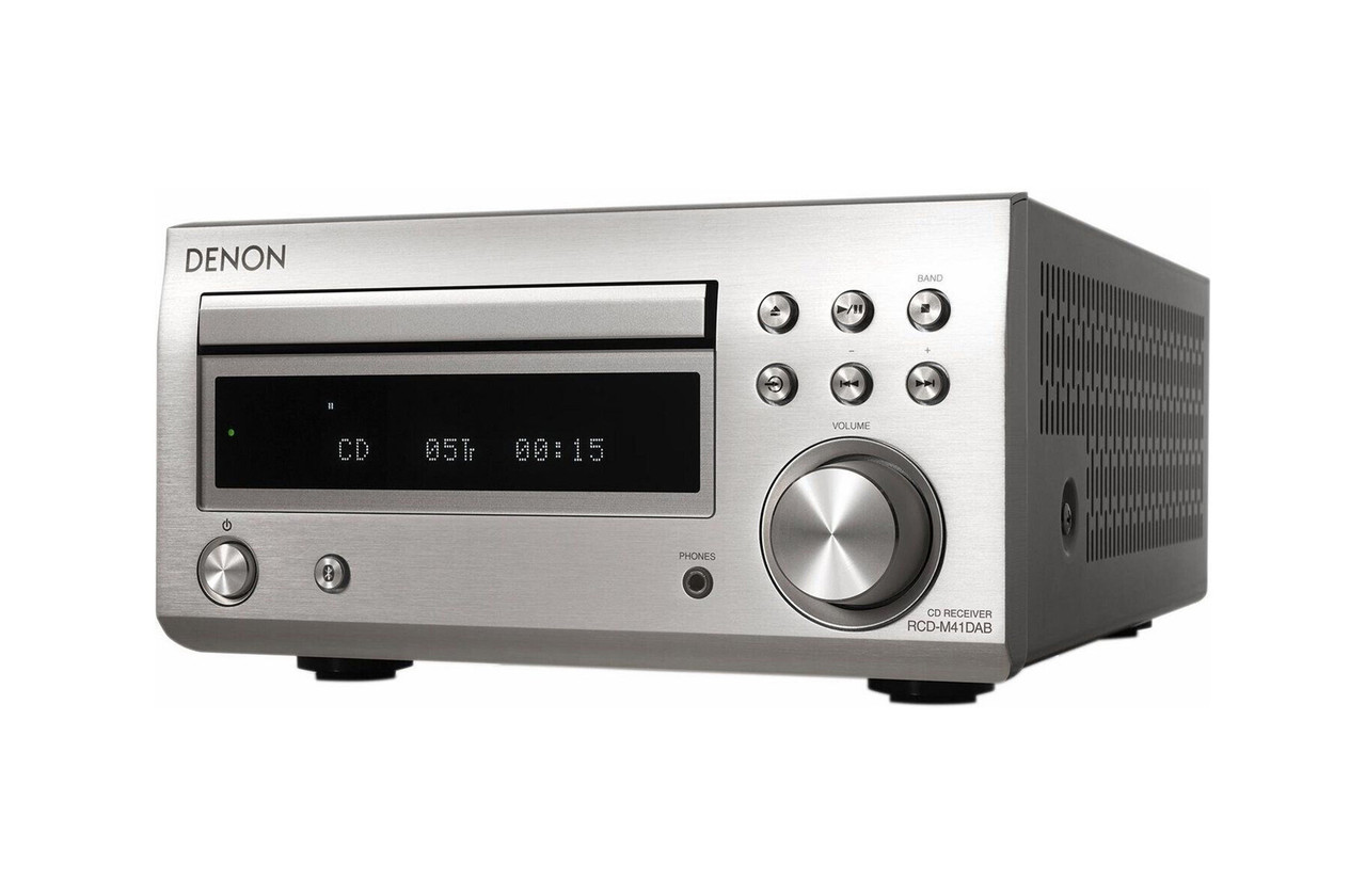 Denon RCD-M41DAB (Silver) & Fyne Audio F301i (Walnut) | Richer Sounds