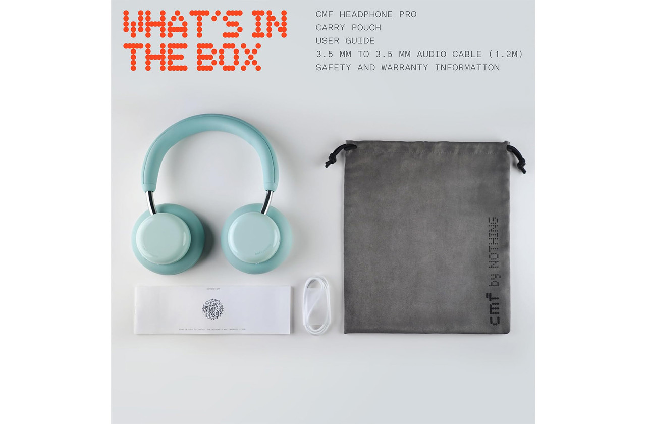 Nothing CMF Headphone Pro (Light Green) | Over Ear Wireless