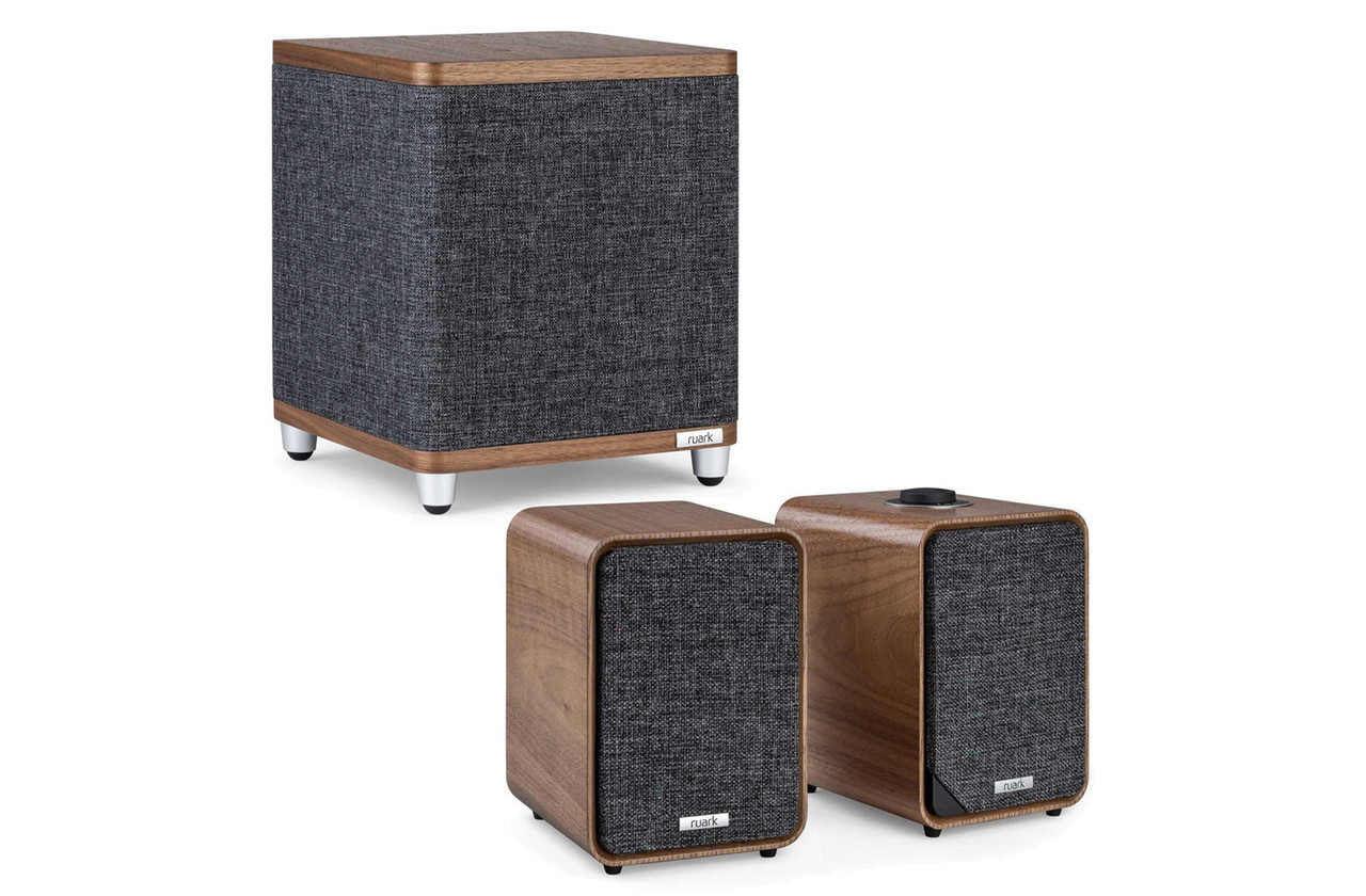 Ruark Audio MR1 Mk3 Active Bluetooth Speaker Pair & RS1 Subwoofer